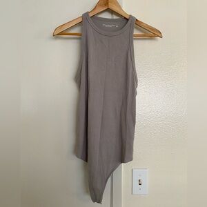 Abercrombie and Fitch Soft Ribbed Rib Bodysuit Size L